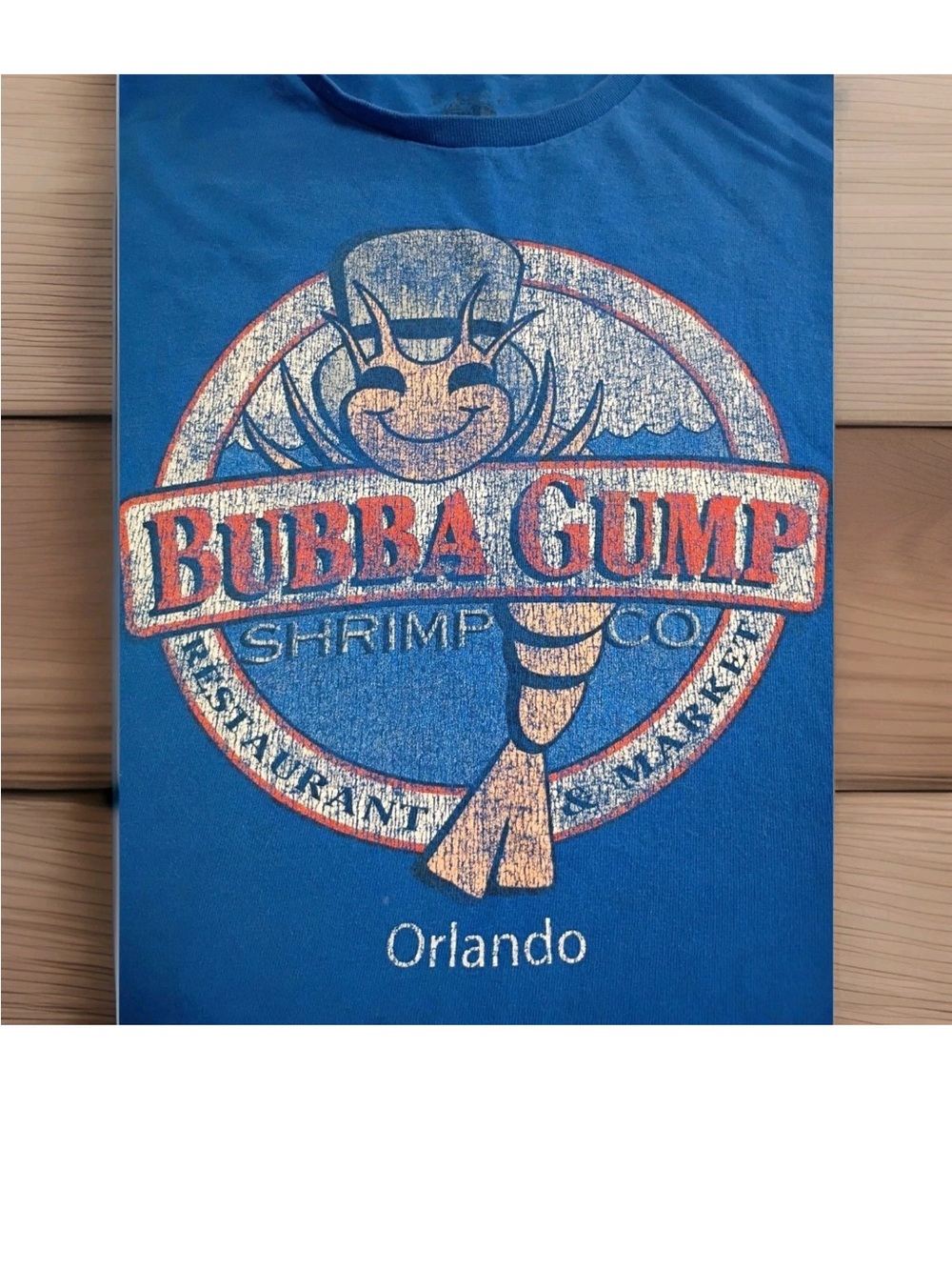 Bubba Gump Shrimp Co. Orlando Graphic Tee - Blue